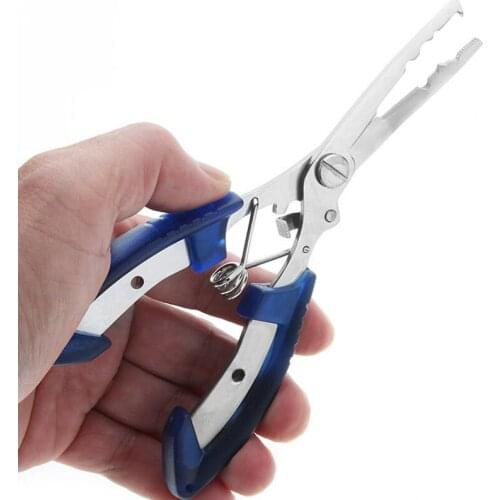 ZtDpLsd 1Pcs Fishing Pliers Fish Line Cutter Scissors Small Hook Remover Multifunctional Tools Camping Equipment Tool