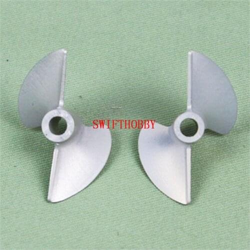 1 pair 2 blade 440 CNC alu propeller dia 40mm for 3/16" 4.76mm shaft rc boat 847