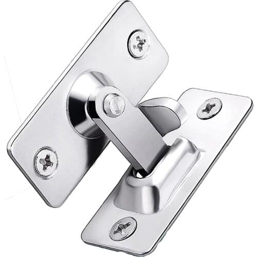 BMBY-Right Angle Lock 90 Degree Room Door Buckle Buckle Suitable For Bathroom Barn Door Sliding Door Buckle Bending Right Angl