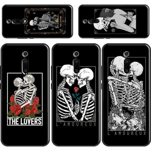 The Lovers VI Tarot Card Phone Case For Xiaomi Mi 11 Ultra 9 10 Lite A3 9T 10T Pro Cover For POCO X3 F3 F2 M3 Pro
