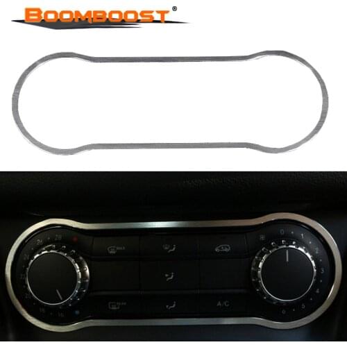 For Benz A B CLA GLA Class W176 W246 C117 X156 2013 2014 2015 car Interior Console A/C Switch Button Panel Frame Trim cover