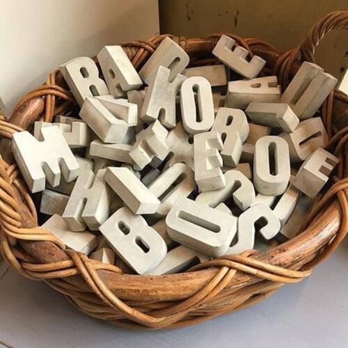 Molds for Concrete Letters Cement Numbers Molds Alphabet Molds Silicone number Molds