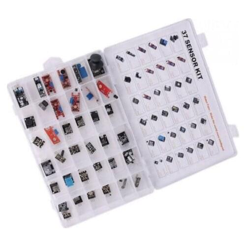 Ultimate 37 in 1 Sensor Modules Kit for Arduino & MCU Education User + Free case