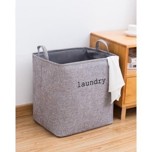 Dirty Clothes Storage Basket Foldable Household Laundry Basket To Put Clothes and Quilts Recommended To Wash Before Use
