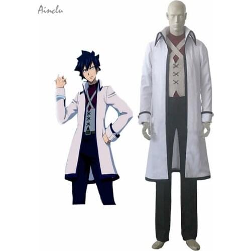 Ainclu Free Shipping Fairy Tail Gray Fullbuster After Sevens Years Brand Cosplay Costumes