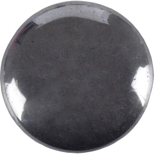 Natural Hematite 6 cm Energy Stone Healing Massage Meditation Round Palm Stone Hand Massage Tool SPA Reiki Crystal Health Care