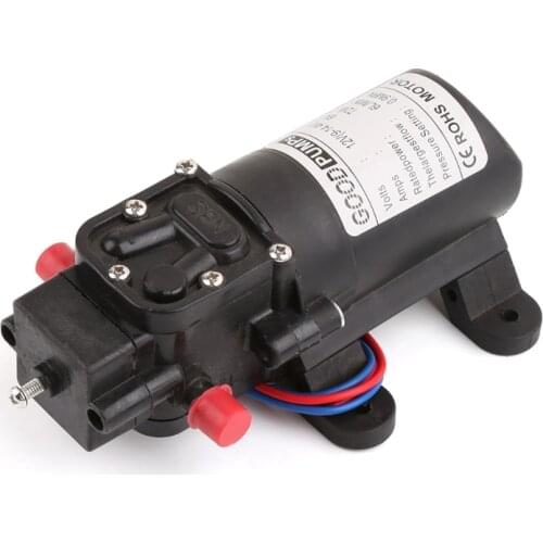 2021 New 12V 72W High Pressure Micro Diaphragm Water Pump Automatic Switch Smart Type