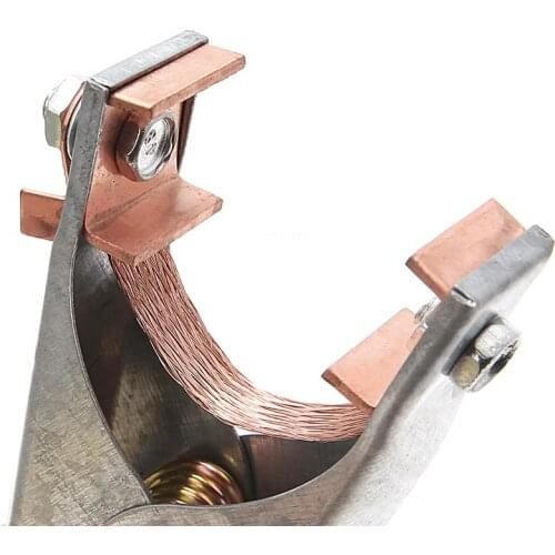 OOTDTY Welding Manual Welder Arc Earth Ground Cable Copper Grip Clip Clamp 300A
