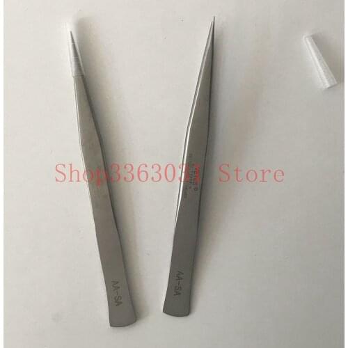 2pcs/set Stainless steel Tweezers Diamond Tweezers Jewelry Tweezers