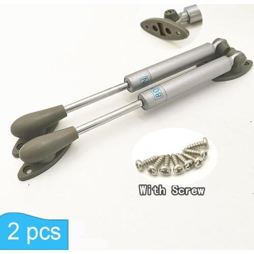 2pcs 100g Pneumatic Support Rod Kitchen Cabinet Door Lift Support Hydraulic Hinge Gas Spring Stay Hold Furniture Hardware
