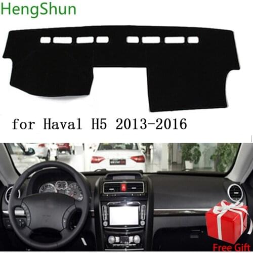 For HAVAL H3 H5 2013 2014 2015 2016-2018 Dashboard Cover Sun Shade Non-slip Dash Mat Carpet Car Stickers Interior Accessories