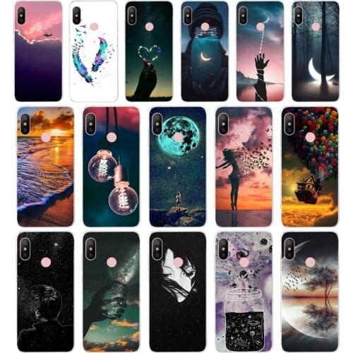 R silicone Cover For Xiaomi MI A2 LITE Case Full Protection Soft tpu Back Cover Phone Cases For Xiomi MI A2 LITE bumper Coque