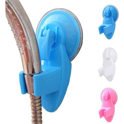Adjustable Shower Sprinkler Holder Sucker Type for Bathroom organization Handheld Shower Head Stand