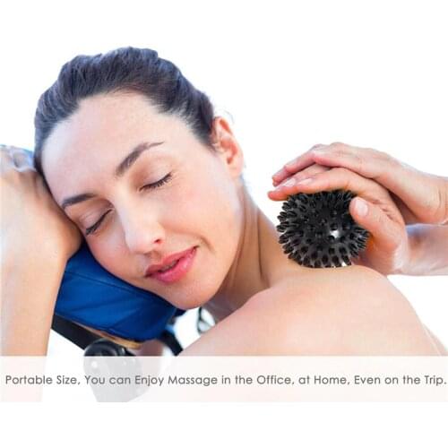 1Pcs Fitness PVC Hand Massage Ball Roller 7cm Relief for Body Yoga Pilates Massage Balls Physiotherapy Ball Pocket Masseur Train