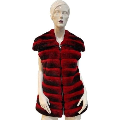 Real Rex Rabbit Fur Coat Bomer Jacket With Hood Winter Warm Fashion Overcoat Casual Outwear 2021 New Fashion