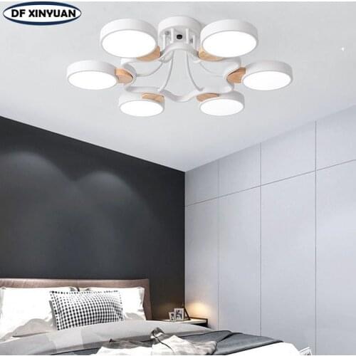 Nordic lamp living room ceiling modern minimalist atmosphere home led creative personality dining room bedroom ceiling lamp