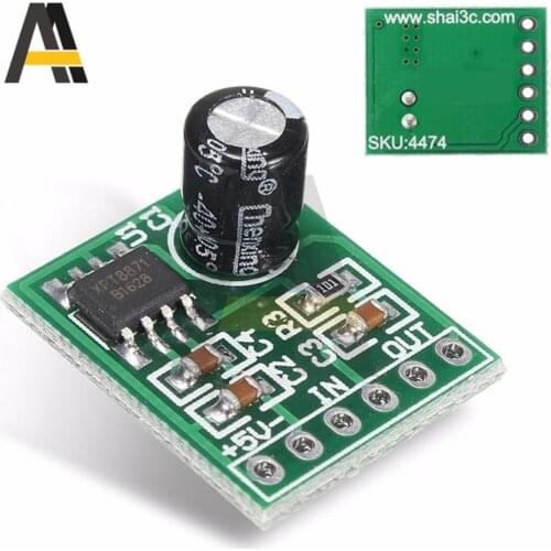 XH-M125 XPT8871 Mono Stereo Lithium Battery Power Amplifier Module Board Audio Output DC 5V 5W Input 6W Sing Machine Module