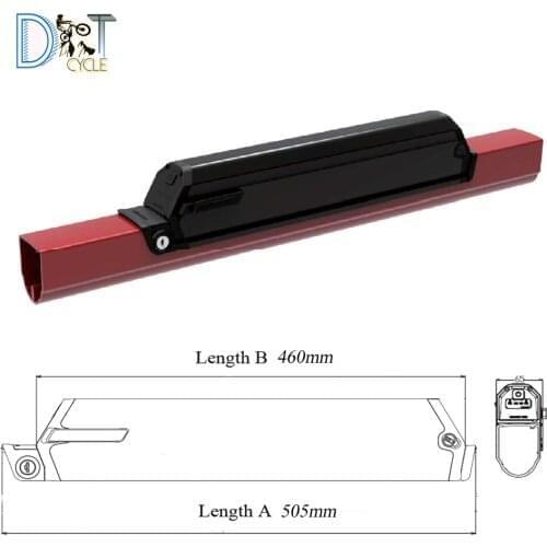 USA stock Eco fat bike cargo bike replacement battery Dorado ID Plus 48V 16.5Ah 1000W 750W Li-ion rechargeable battery