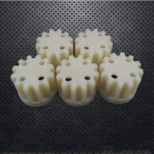 5pcs Gears Spare Parts for Meat Grinder Plastic Sleeve Screw MDY-19DV for Axion Kitchen Household Appliance Replacements Parts