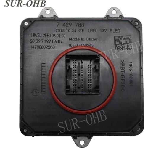 63117429788 LED Headlight Ballast Drive Control Module 7457873 8494843 7444685 7428775 1305102304 7429788 8494844 For BM WF20 X5
