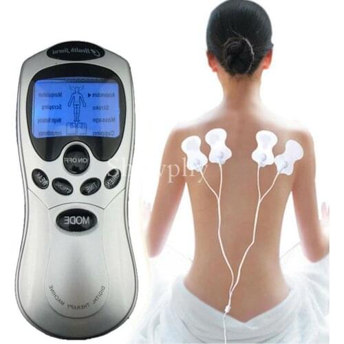 8 Models Electric herald Tens Muscle Stimulator EMS Acupuncture Body Massage Digital Therapy Machine HealthCare