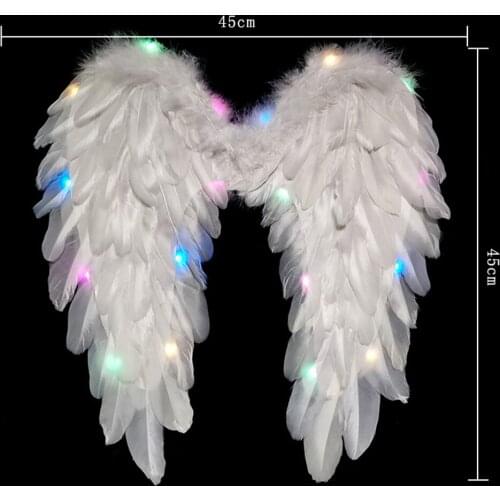 Angel Fairy Feather Wing Cosplay Christmas Fancy Dress Halloween Party