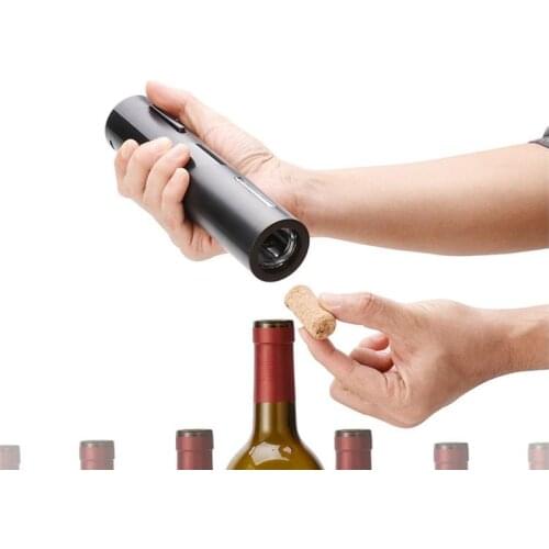 Automatic Corkscrew Jar Opener Battery Electric Wine Bottle Opener for Red Wine Foil Cutter Set Kitchen Tool Can Opener