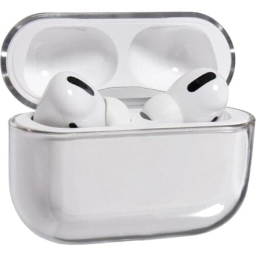 Fashion Transparent PC Durable Shockproof Bluetooth Headset Earphone Case Cover For Airpod-s Pro