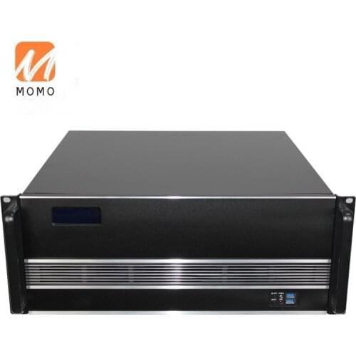Workstations Industrial Case with A Screen 4u Server Case Control The Fans Speed Energy Saving Chassis Aluminum Case