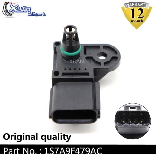 XUAN 1 Bar Intake Manifold Pressure Absolute MAP Sensor 1S7A9F479AC For FORD FIESTA GALAXY AUSTRALIA FOCUS C-MAX MONDEO S-MAX