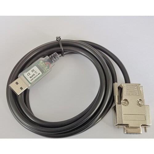 Caratar FactoryUSB to Serial Adapter Cable with RS232 DB9 Male Port FTDI Chipset Supports Windows 10 8 7 and Mac Linux - 6Feet