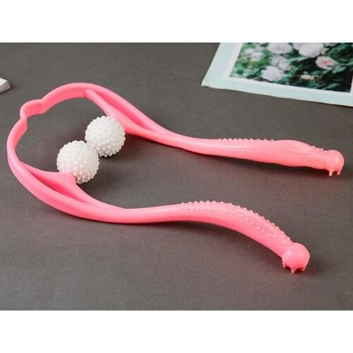 Multifunction Pressure Relief Hand Roller Massage Neck Shoulder Massager Essential for Neck Massage