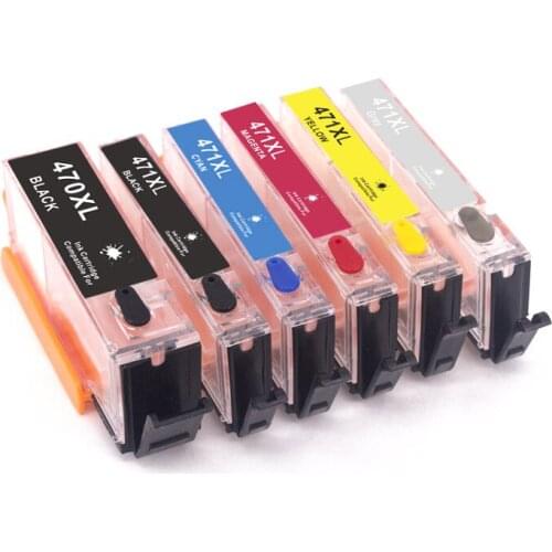 NEW PGI-470 pgi 470 cli 471 For Canon PIXMA TS5040 MG6840 MG5740 TS6040 PGI470 Empty Cartridge printer refillable ink cartridge