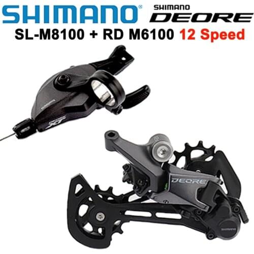 SHIMANO DEORE XT M8100 Groupset MTB Mountain Bike Groupset 1x12 Speed original M8100 Shifter Lever M6100 Rear Derailleur