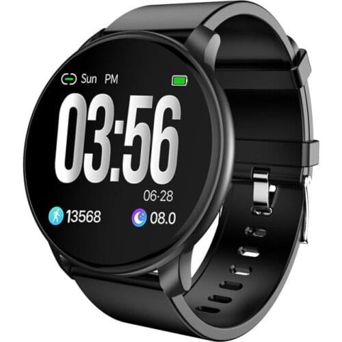 W6 Smart Watch Fitness Tracker IP67 Waterproof Heart Rate Blood Pressure Monitoring Health Reminder Sports Watch Sleep Monitor