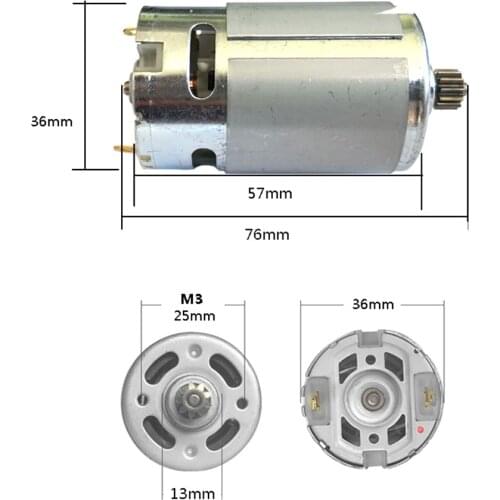 High Power Motor Drill 10.8/12/14.4V Electric Precise RS550 General Purpose