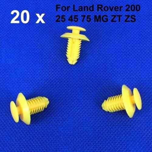 X20 Clips For Land Rover 200 25 45 75 MG ZT ZS Door Card Sill Kick Plate Trim Cover Clip EKM100270,EYC000380