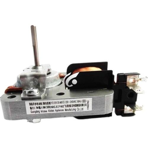 1pcs new microwave oven accessories insertFan motor heat dissipation fan 2 PINS YZ-E6120-M51D MDT-10CEF YZ-E6120-M51D