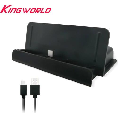 10pcs USB Dock Station Type-C Charging Charger Stand Adapter for S-witch N-S Game Console