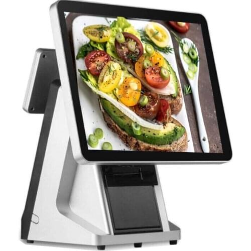 15 inch Touch screen pos capacity Monitor touch Screen POS with customer display