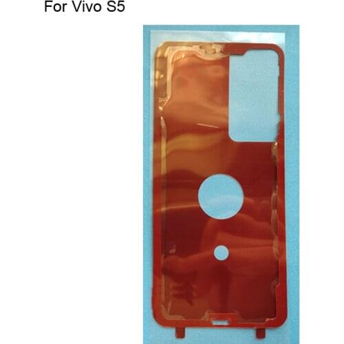 5PCs For Vivo S5 Back Cover Adhesive For Vivo S 5 Rear Back Battery Cover Adhesive Glue Door Sticker Adhesive VivoS5