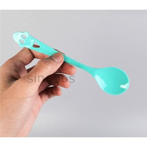 50pcs creative smiling face plastic dessert spoon, cake/ ice cream scoop, disposable mousse spoons, Independent bag packing,SP01