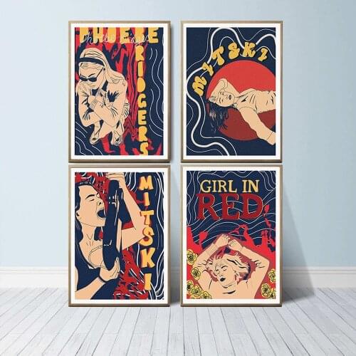 Nordic Abstract Poster Tranger In The Alps Canvas Painting Music Art Print Minimalist Picture For Living Room Wall Home Decor