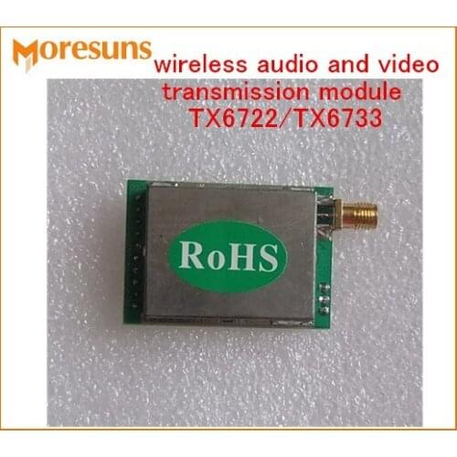 Free Ship10pcs 2.4G high-power 1W long-distance wireless audio module/wireless audio and video transmission module TX6722/TX6733