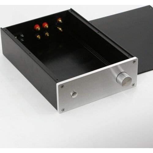 DIY Map Box 215*80*308mm JC2208 All-aluminum Amplifier Chassis Luxury Front-end Chassis DIY Amplifier Enclosure