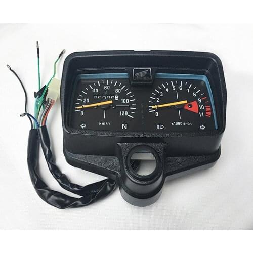 E0175 Motorcycle Speedometer Tachometer Instrument For Honda WH125-3 CG125 EUR 2 Odometer Gear Digital Display