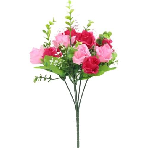 Artificial rose silk flower Artificial wedding flowers properties props