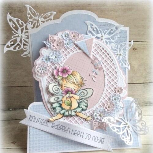 Panalisacraft Lace Oval Frame Metal Cutting Dies And Stamps cut die scrapbooking Album Paper Card Craft Embossing