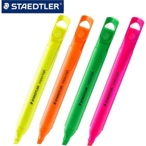 STAEDTLER 3654 Rainbow Triangle Marker Pen Sunlight Highlighter
