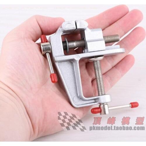 Cute Mini Bench Vise Aluminum Table Vise (new With Spring)